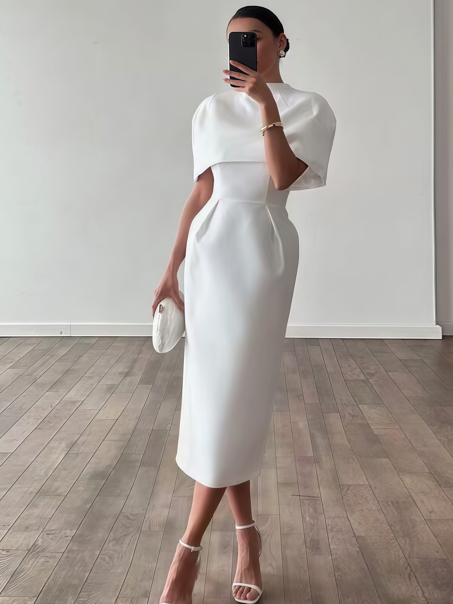The Atelier Sculpted Column Gown