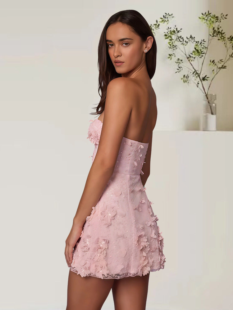 The Callista Guipure Mini