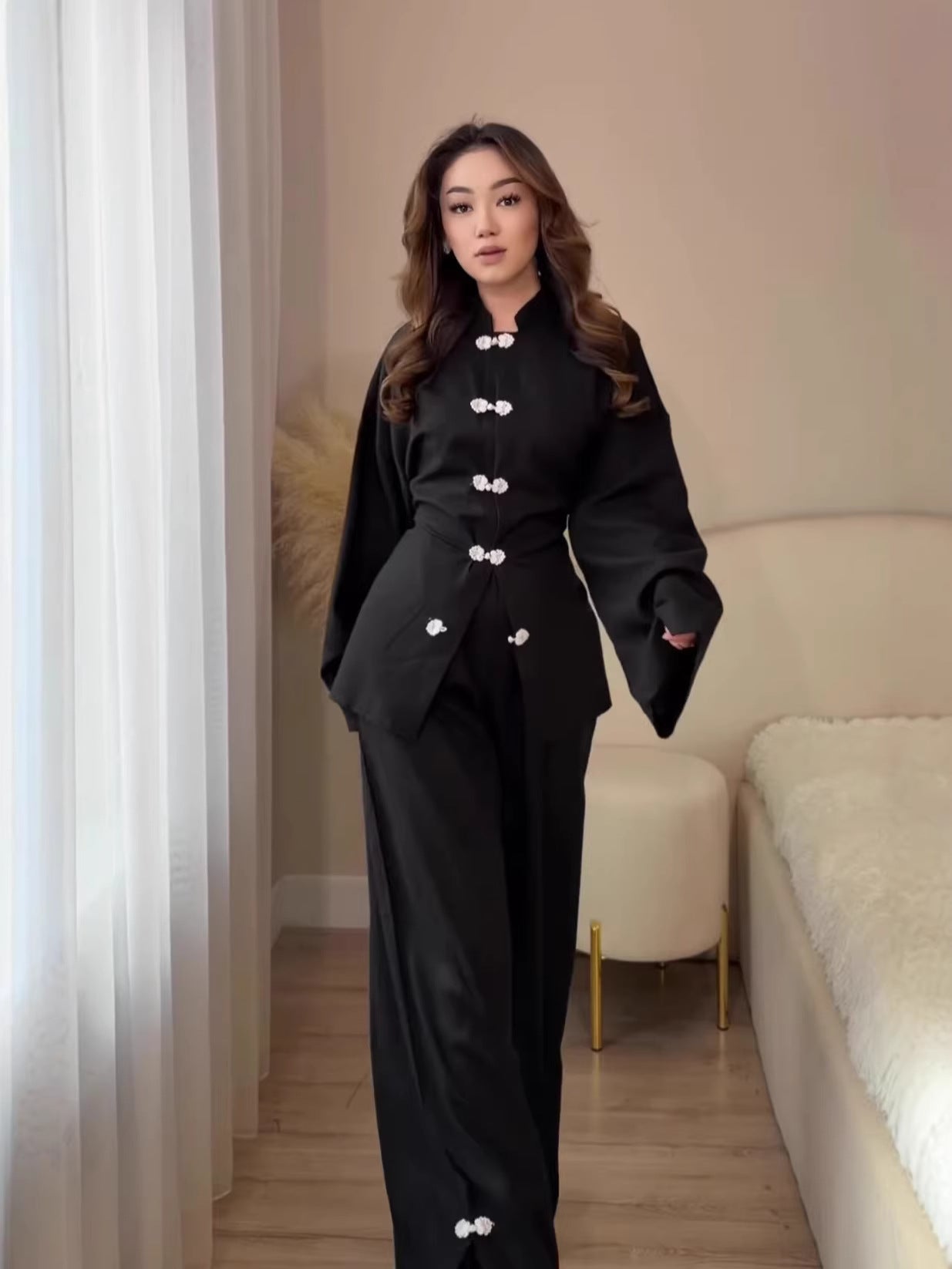 The Esme Satin Lounge Set