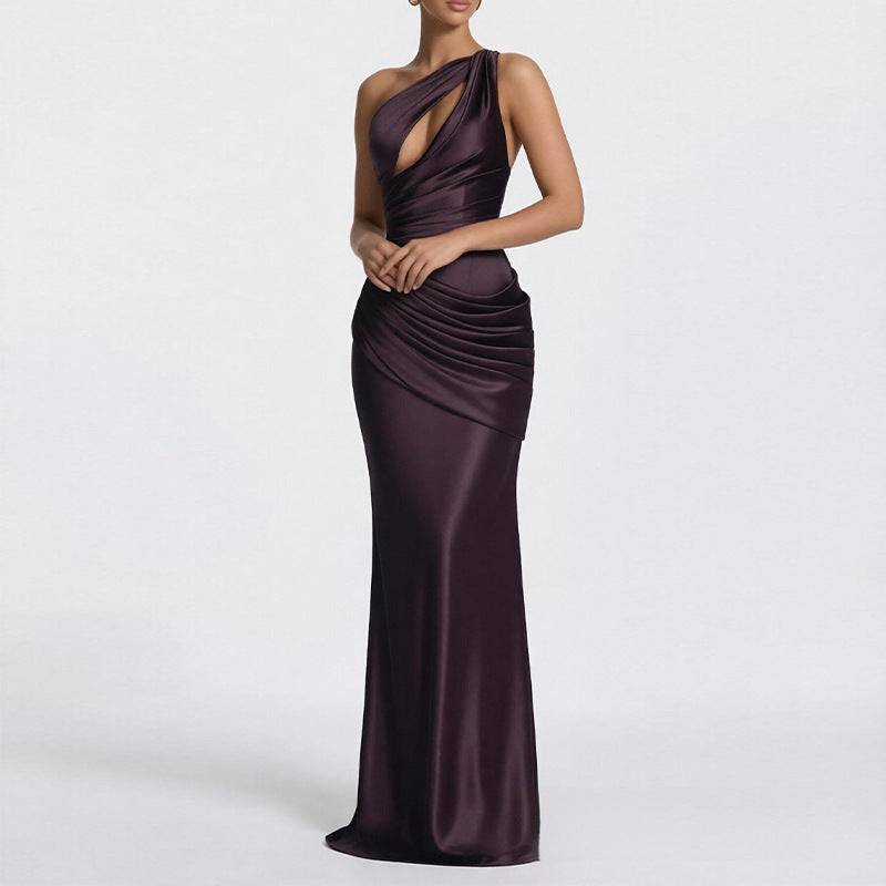 The Atelier Liquid Satin Gown