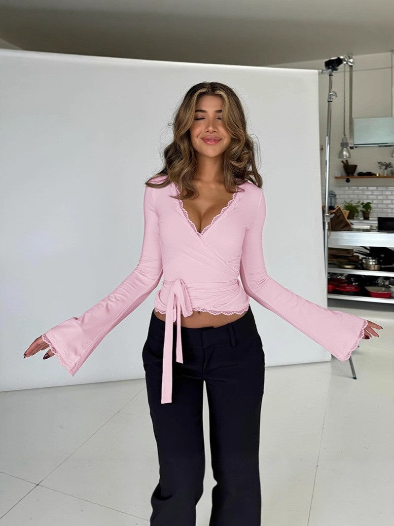 The Studio Wrap Cardigan