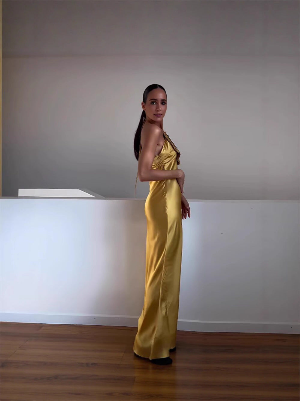 The Atelier Halter Gown