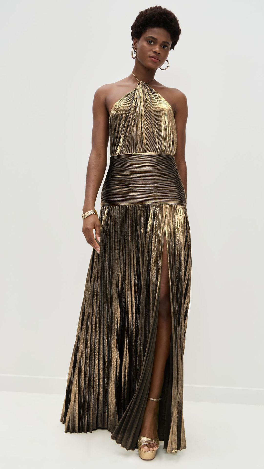 The Horizon Pleated Gown
