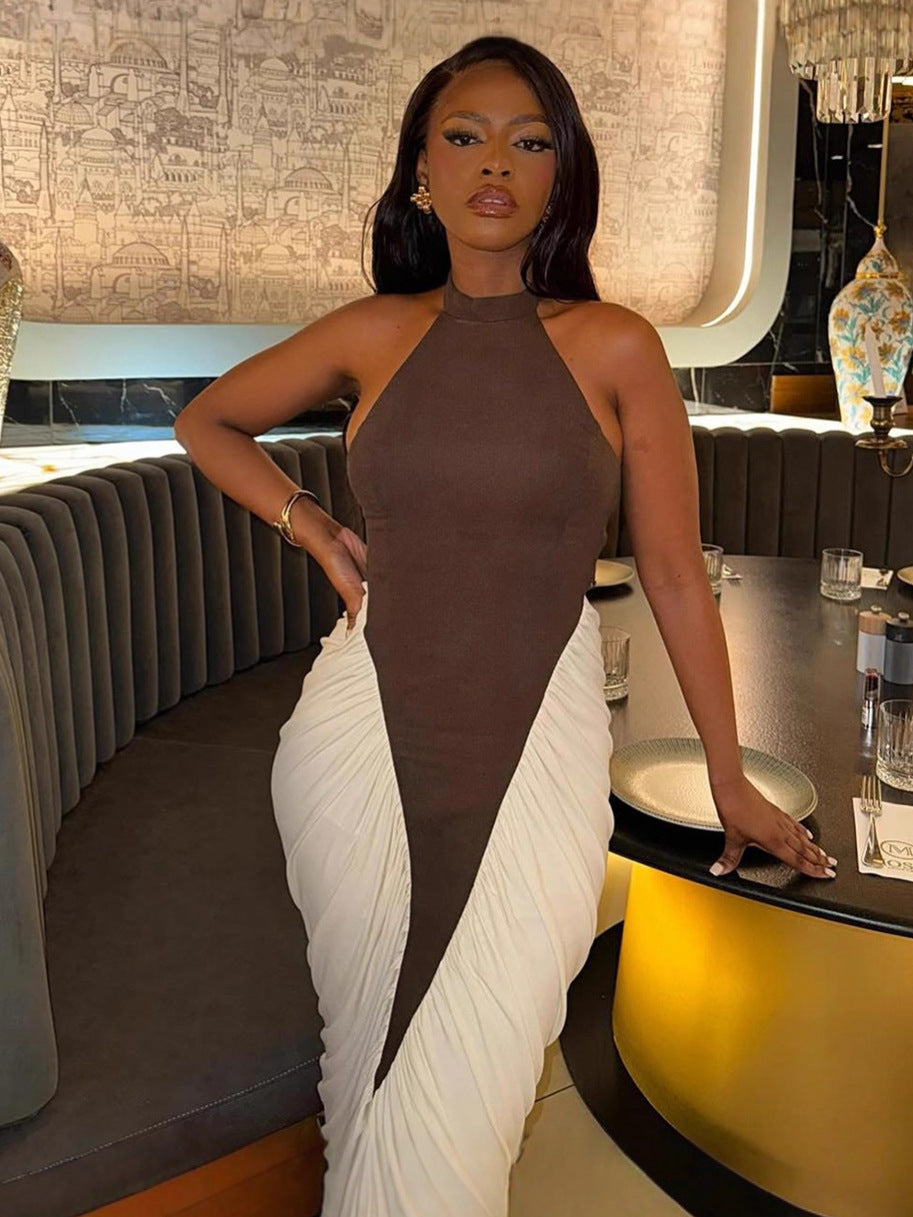 The Siren Contrast Gown