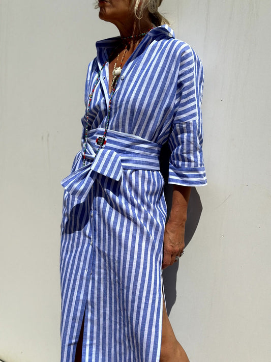 The Celine Tailored Shirt Dress