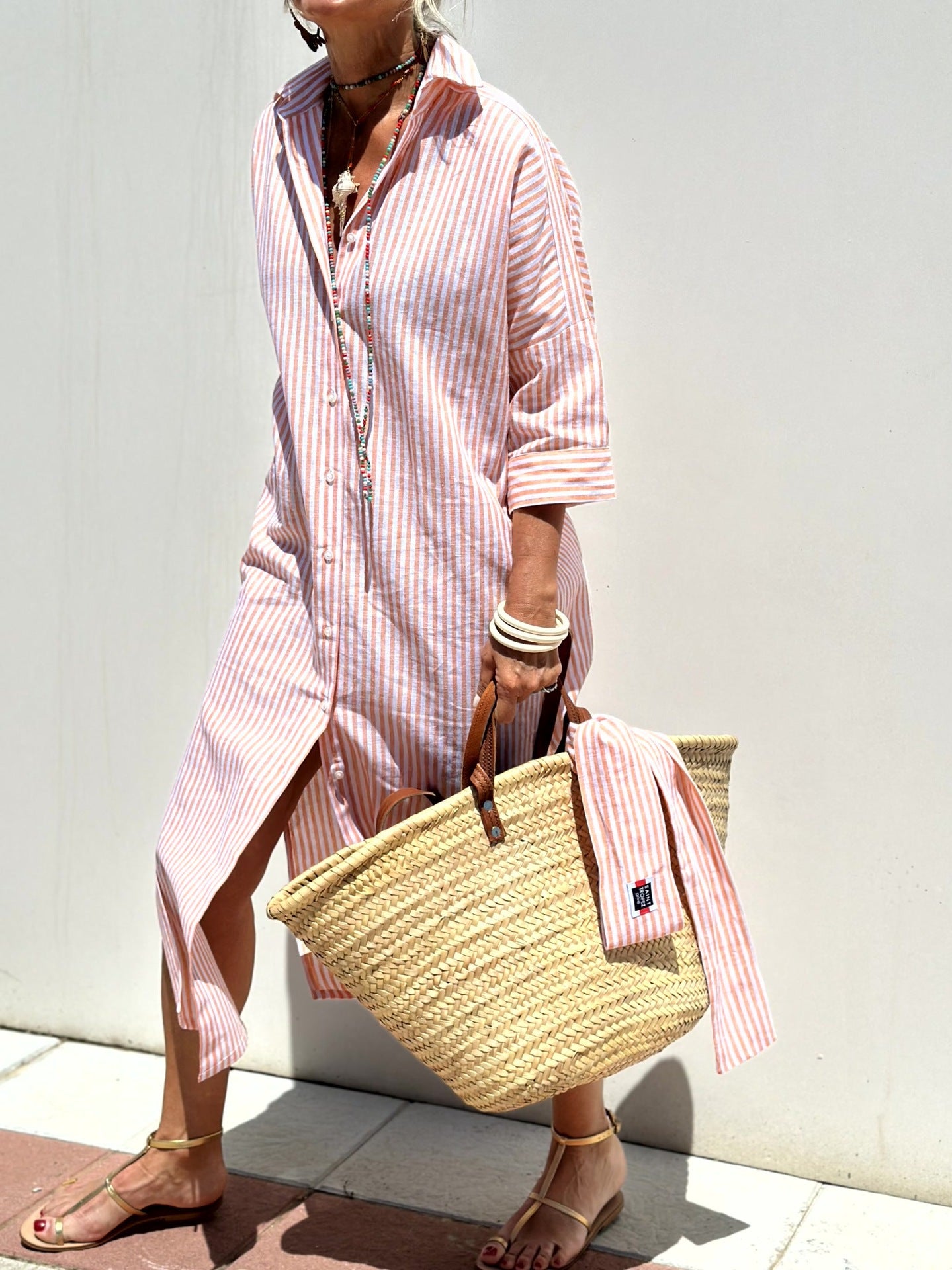 The Celine Tailored Shirt Dress
