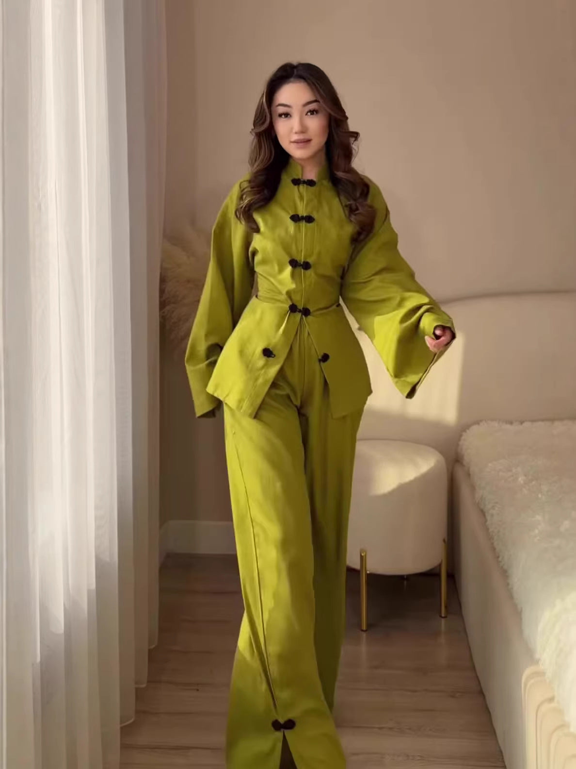 The Esme Satin Lounge Set