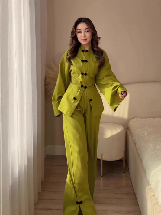 The Esme Satin Lounge Set