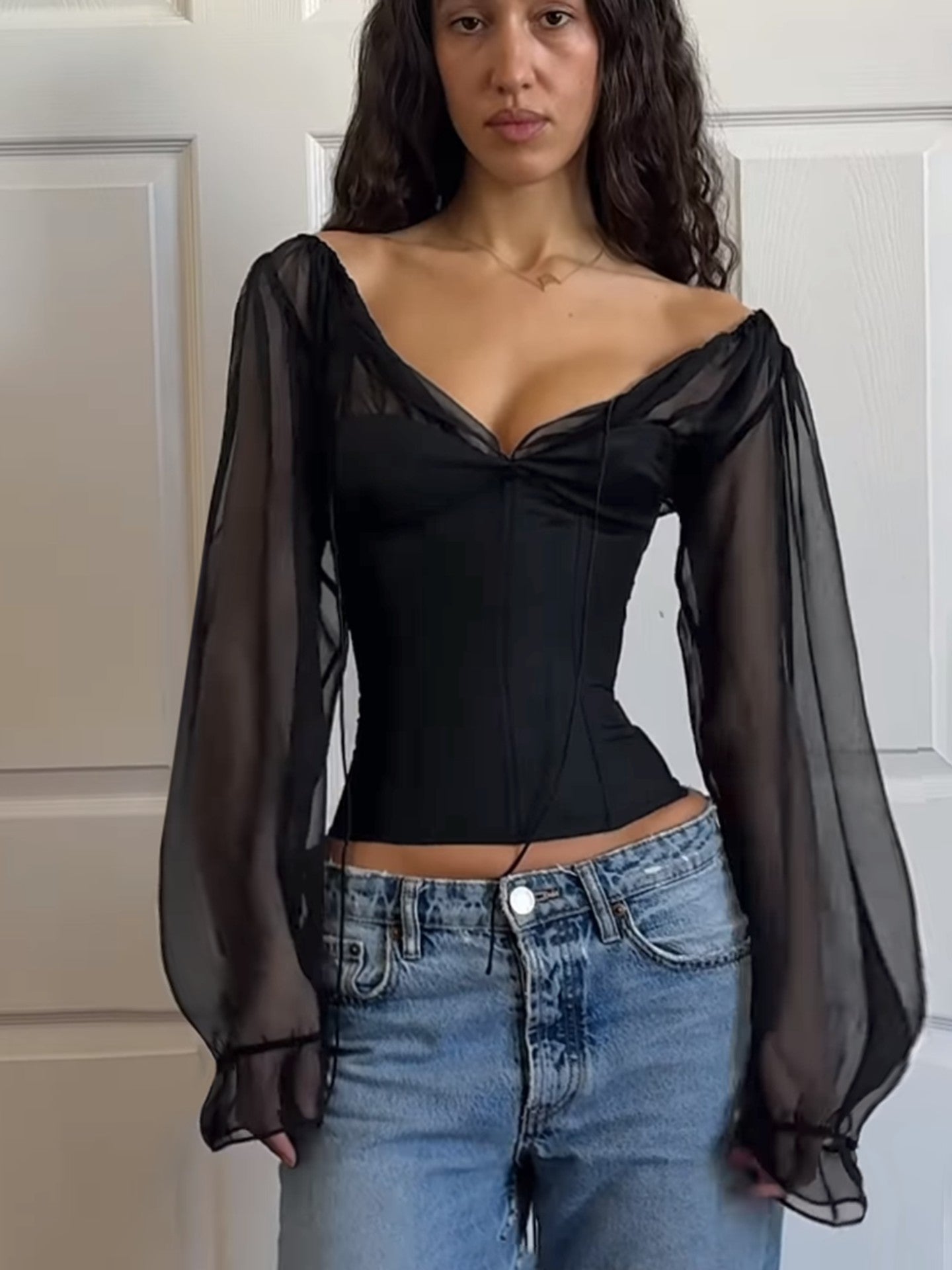 The Aurelia Corset Blouse