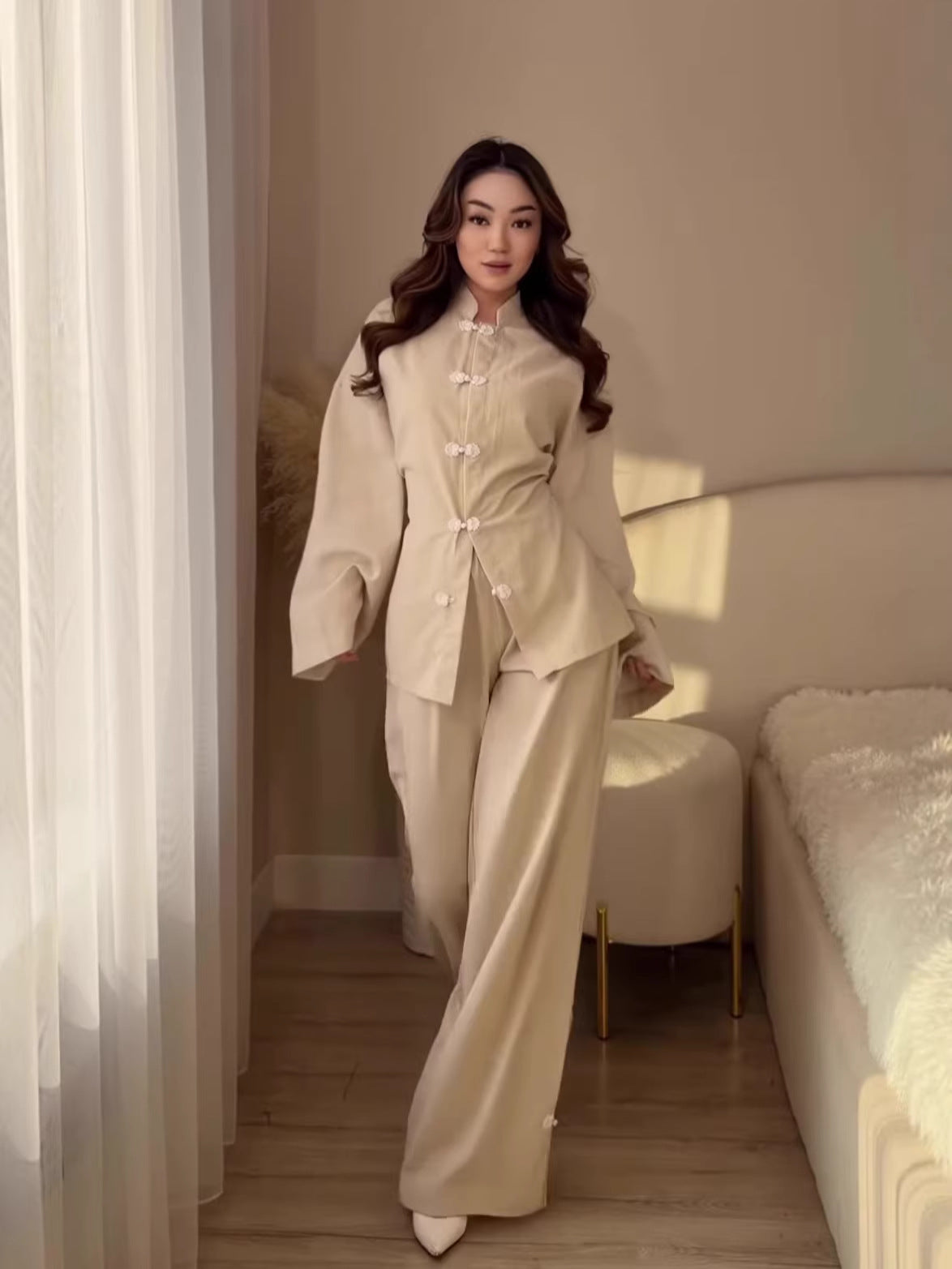 The Esme Satin Lounge Set