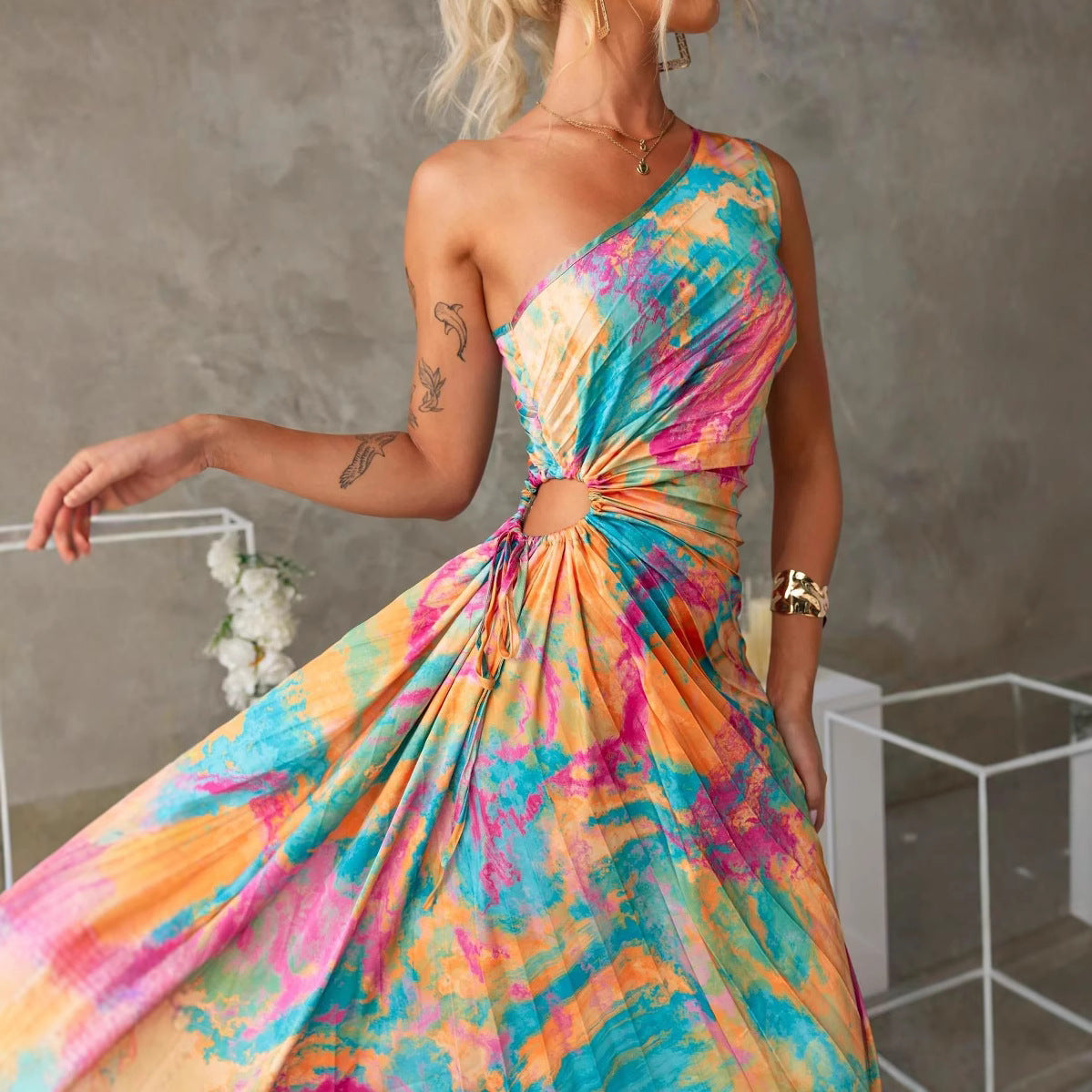 The Riviera Asymmetric Maxi