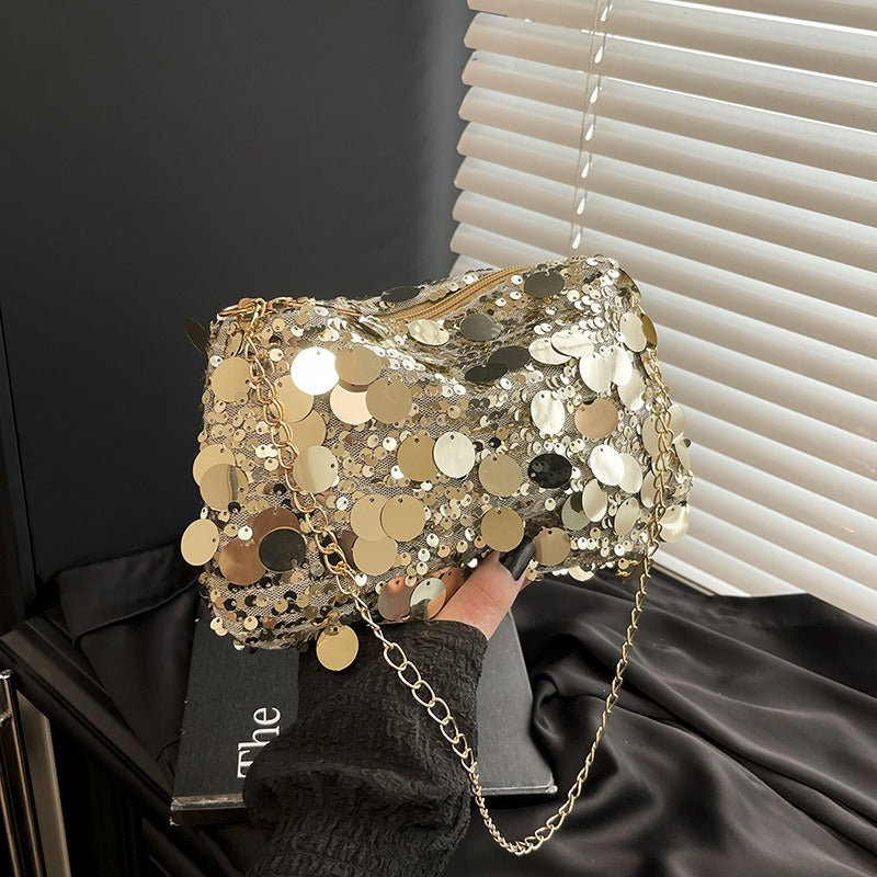 The Vesper Sequin Pochette