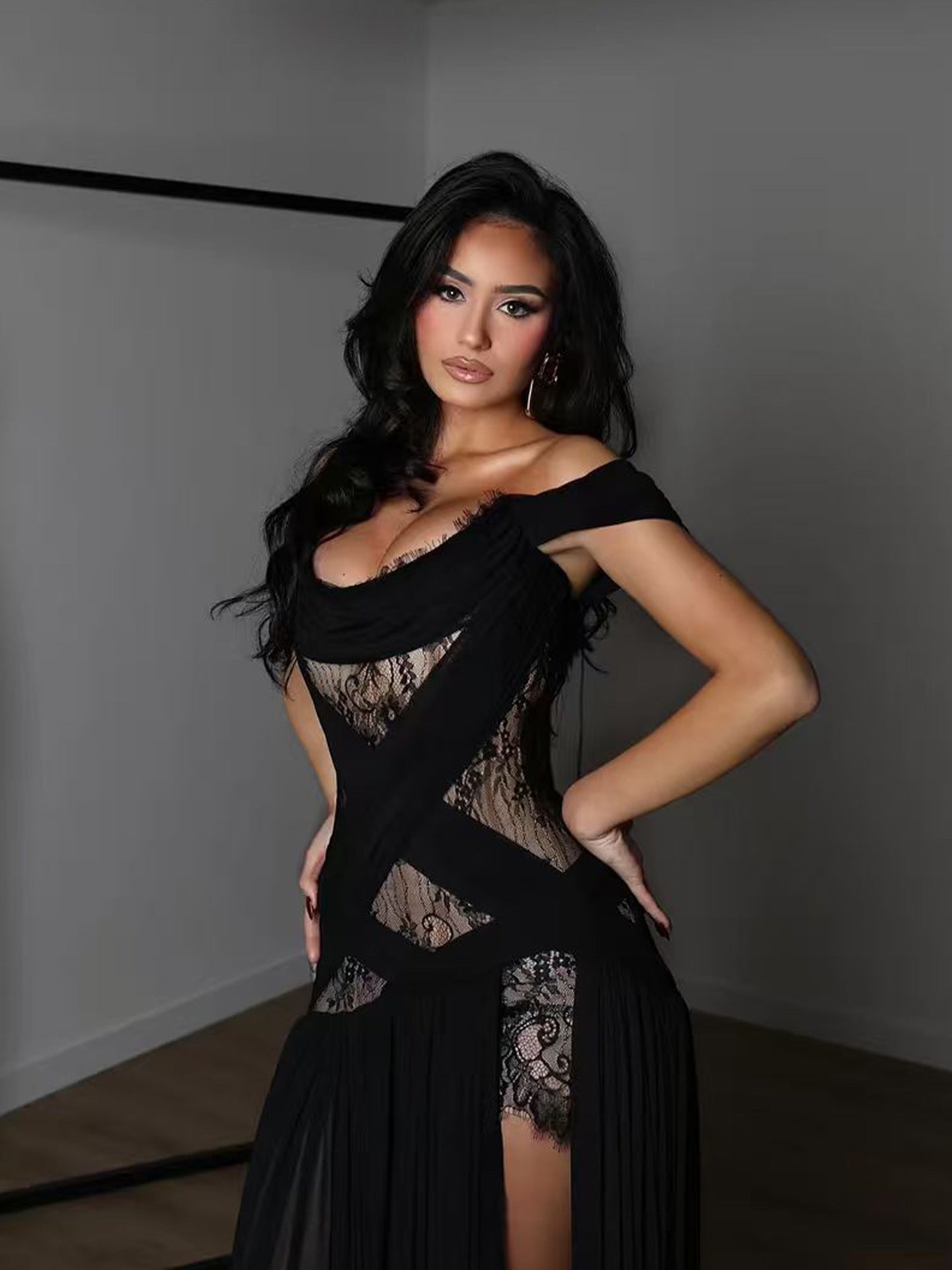 The Silhouette Sheer Gown