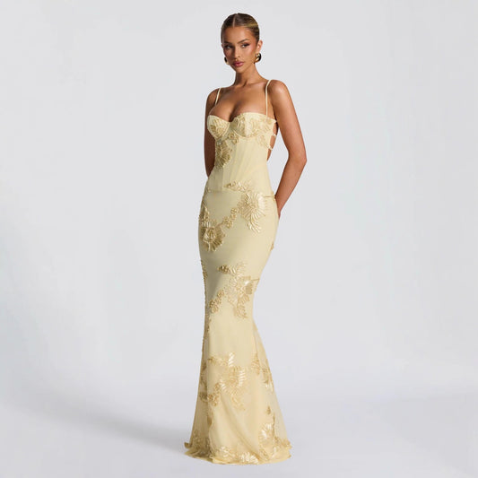 Champagne Luminary Gown