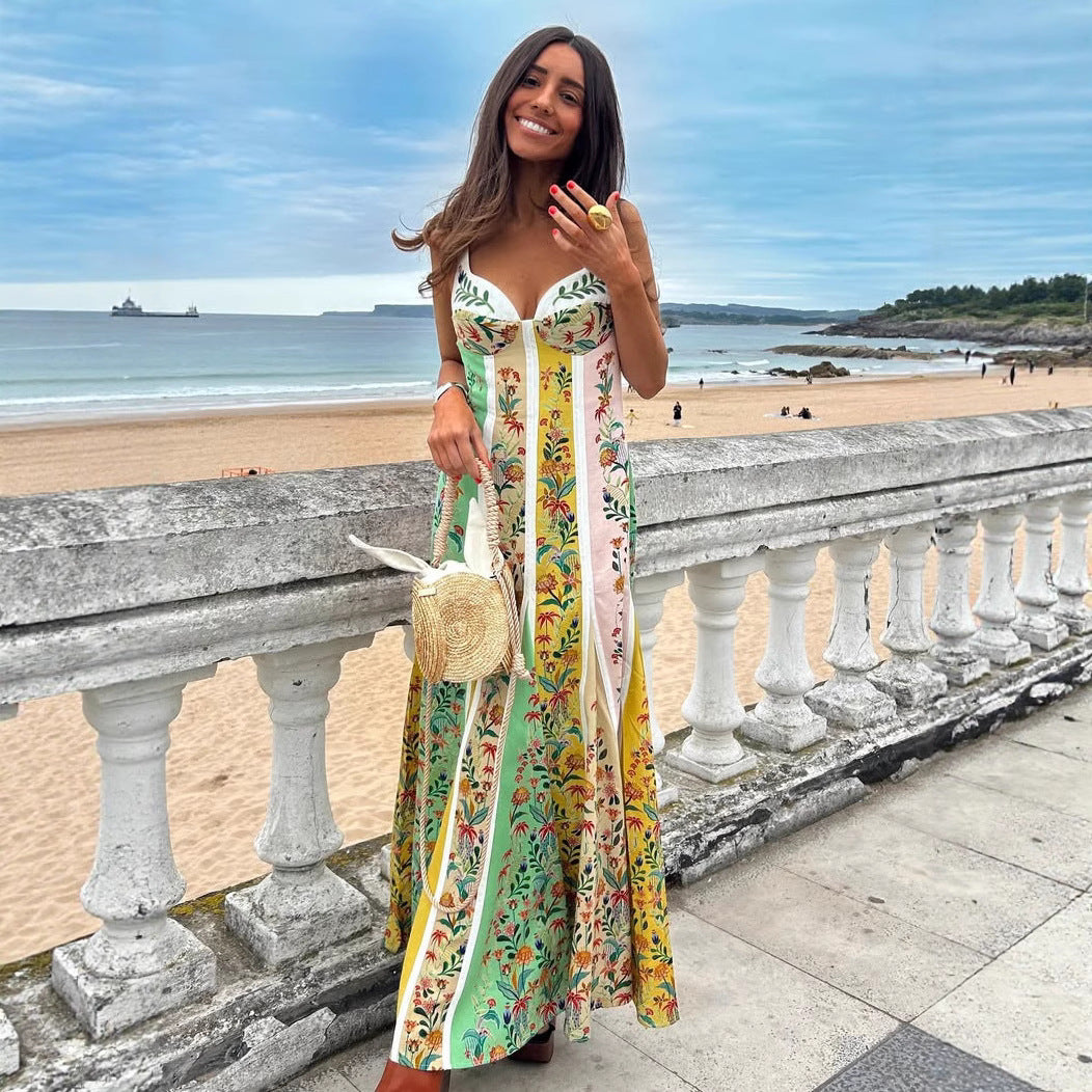 The Riviera Linen Maxi