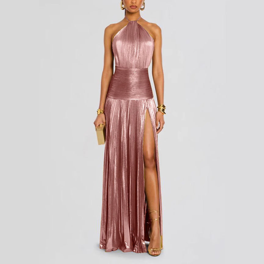 The Horizon Pleated Gown