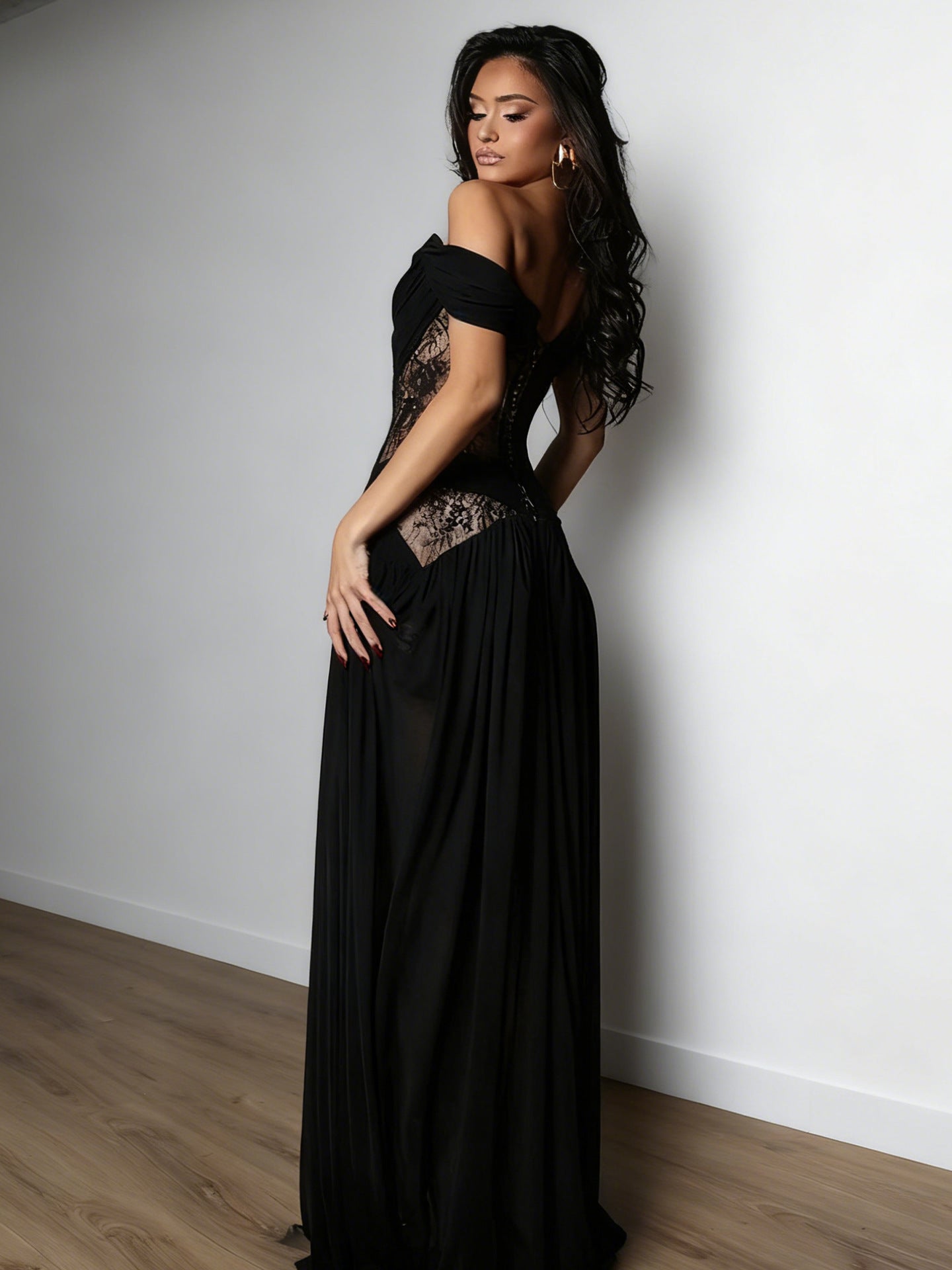 The Silhouette Sheer Gown