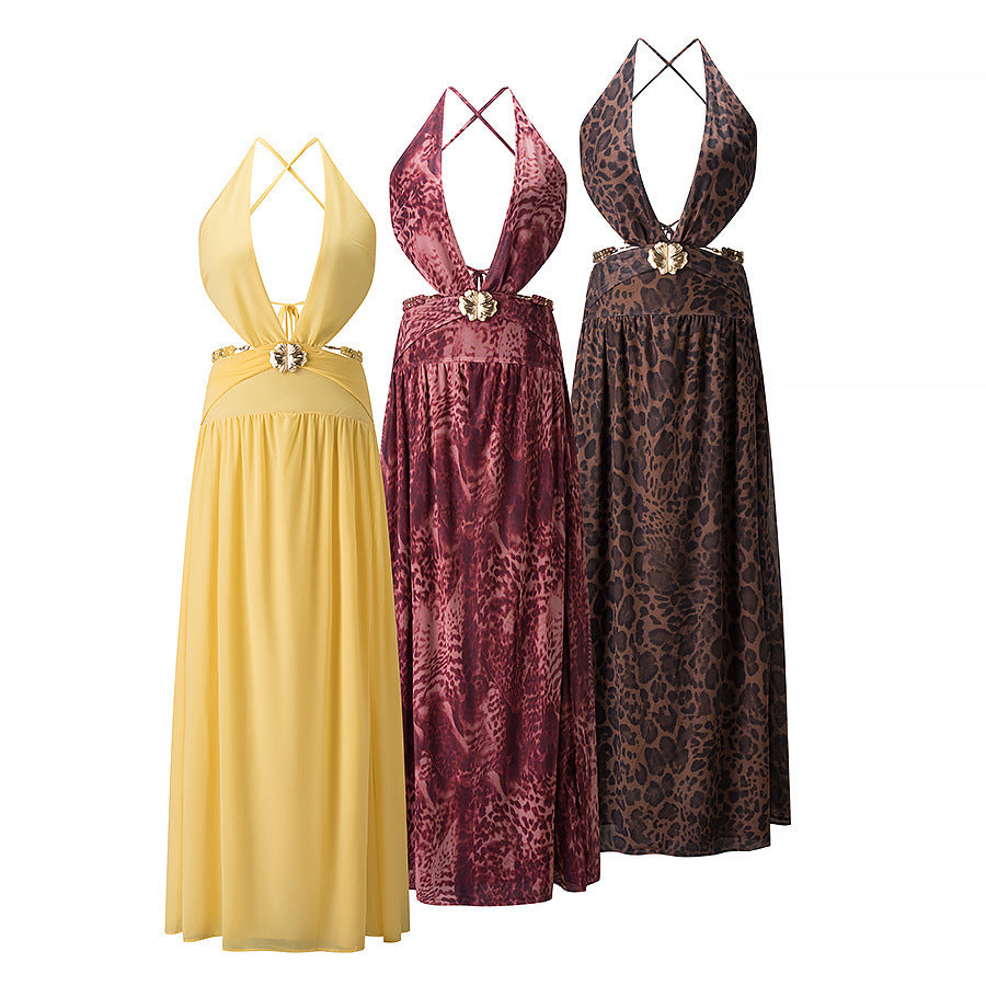 The Aurelia Halter Gown