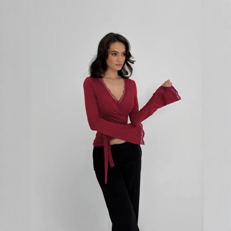 The Studio Wrap Cardigan