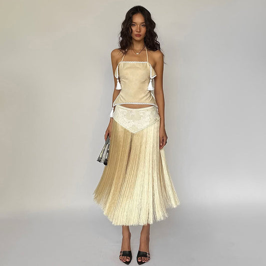 The Livia Satin Lounge Coordinate