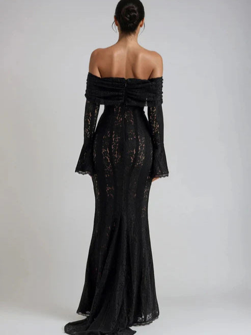 The Luminary Lace Column Gown