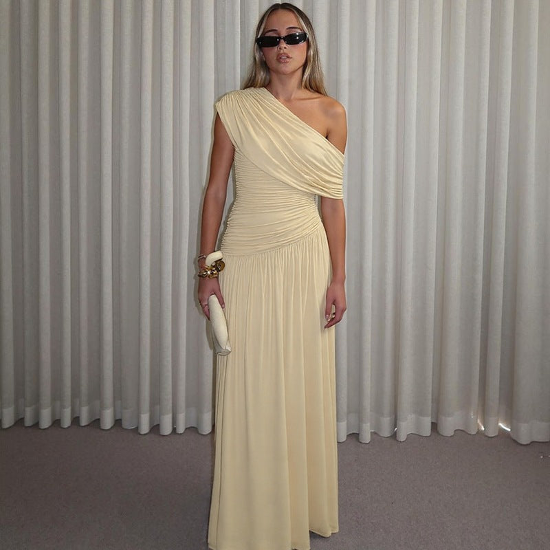 The Celine Draped Maxi