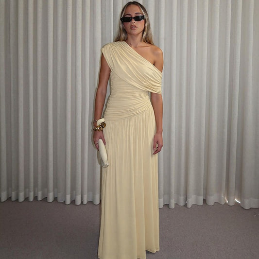 The Celine Draped Maxi