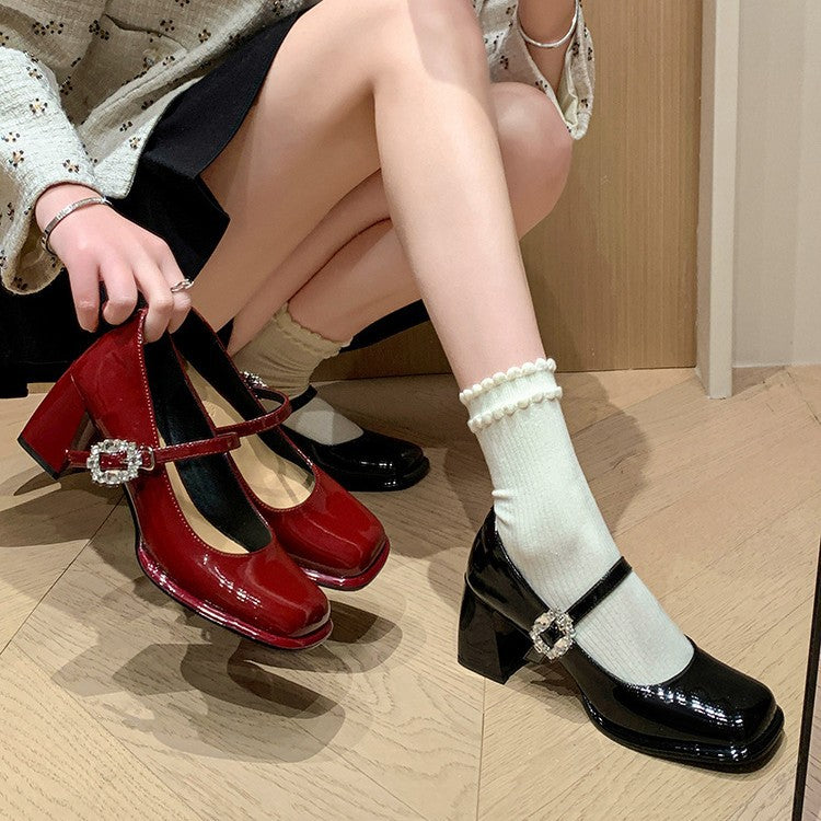 The Amelie Embellished Mary Jane