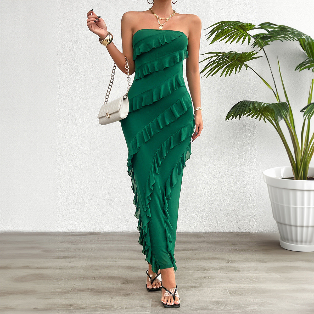 The Seraphina Flounce Midi