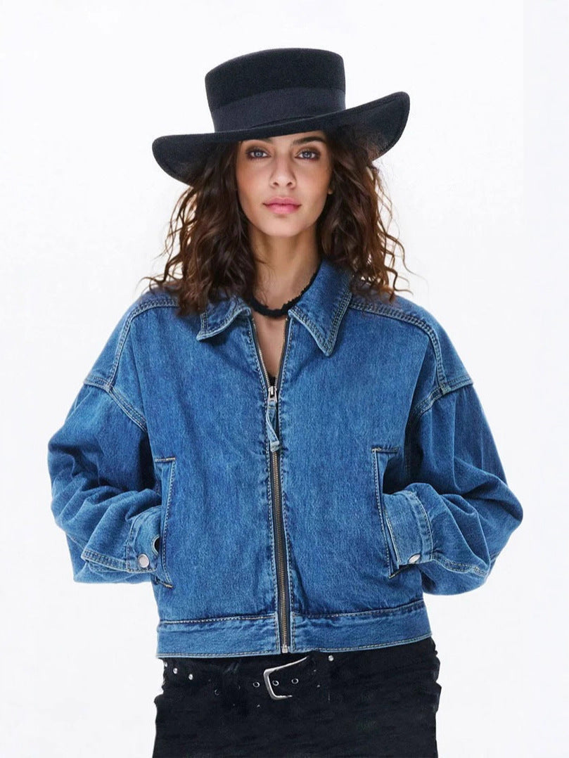 The Atelier Oversized Denim Jacket