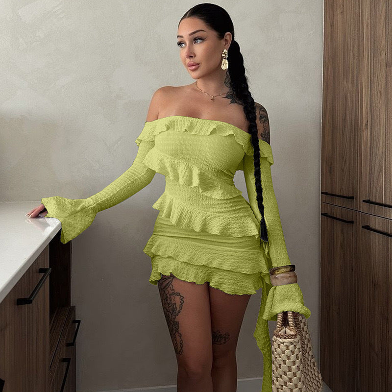 The Vivienne Flounce Mini