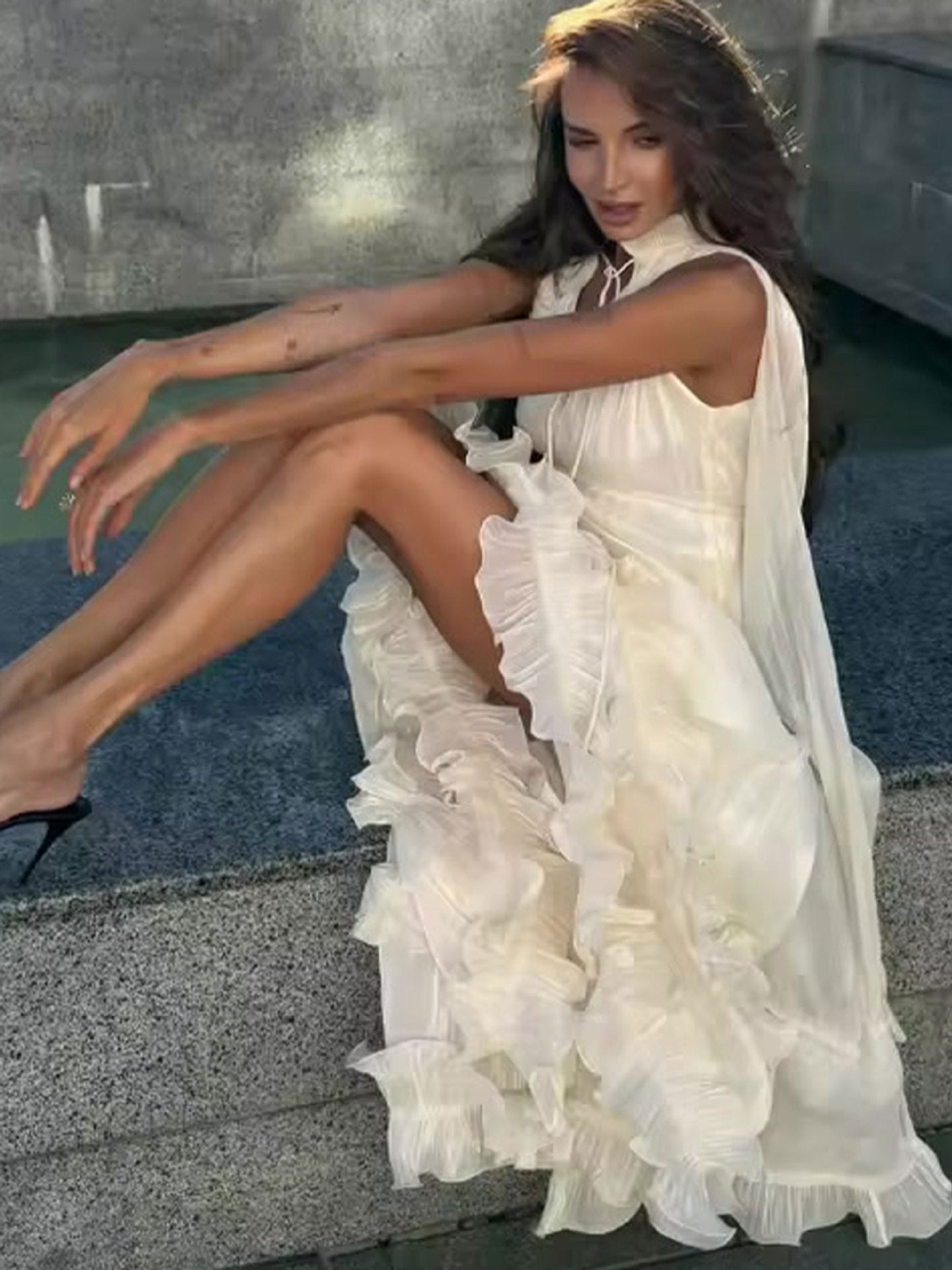 The Palermo Draped Maxi