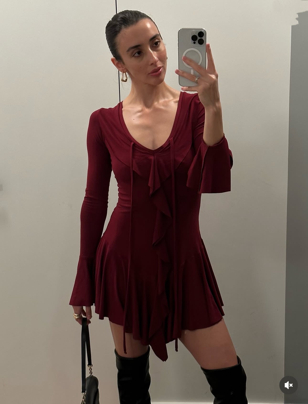 The Vivienne Flounce Mini