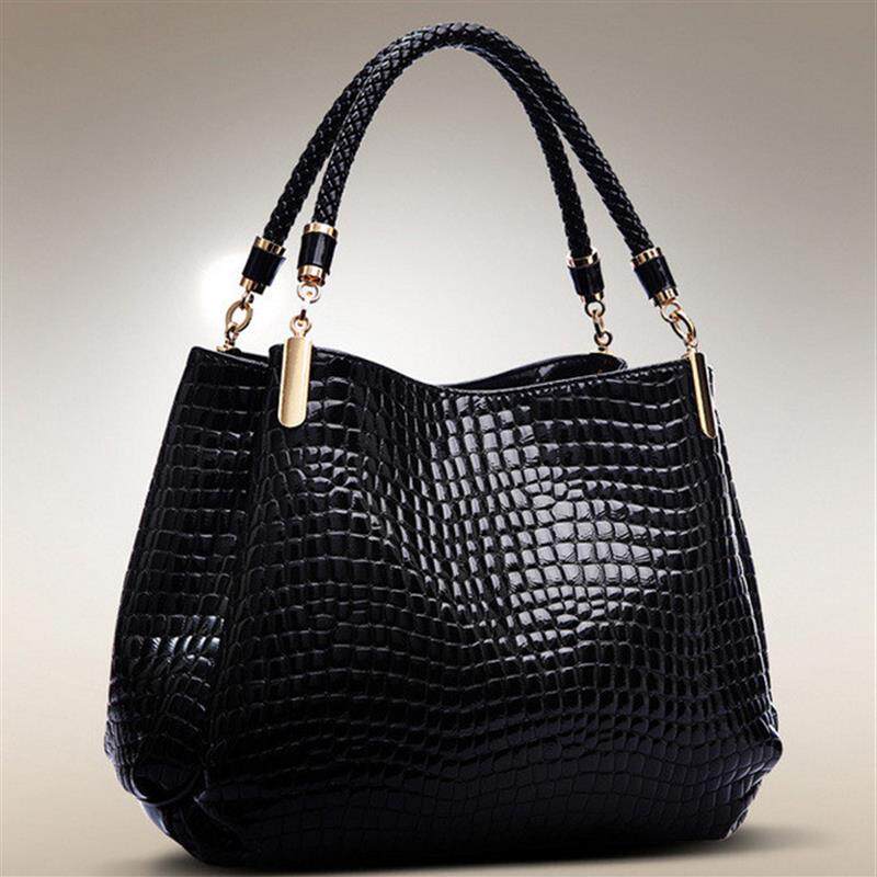 The Marais Croc Shoulder Bag