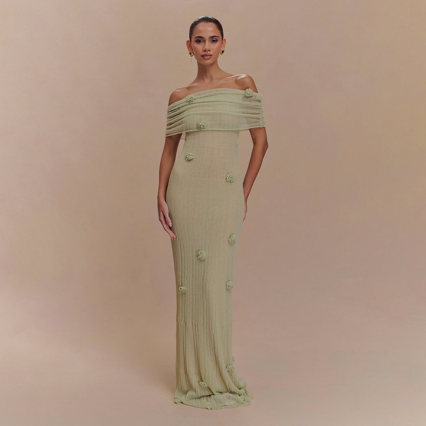 The Riviera Crochet Maxi