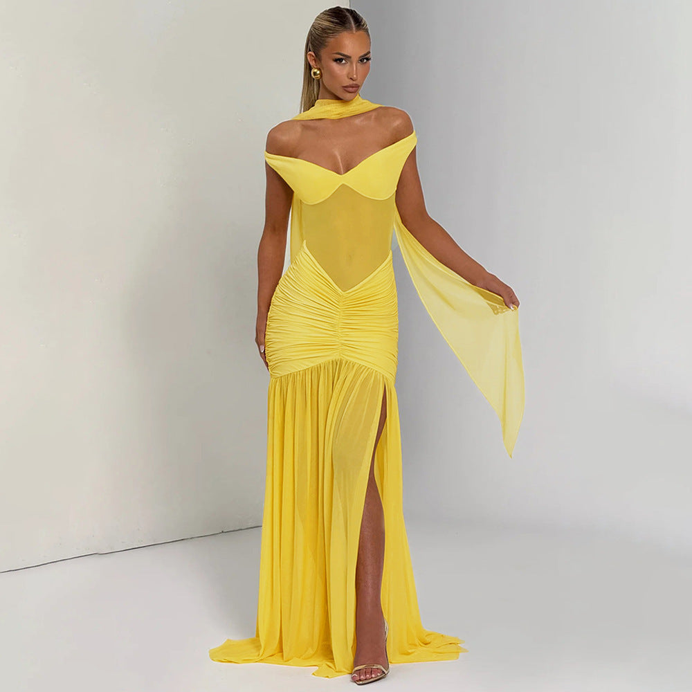 The Solis Mesh Contour Maxi