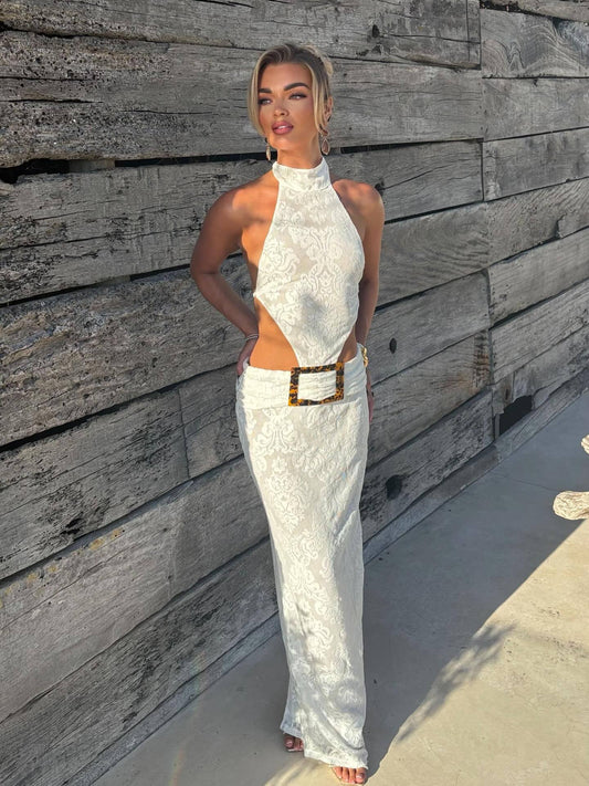 The Atelier Column Gown
