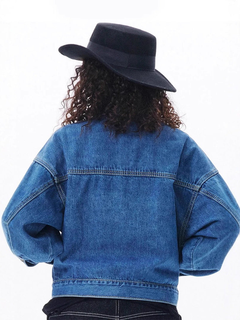 The Atelier Oversized Denim Jacket