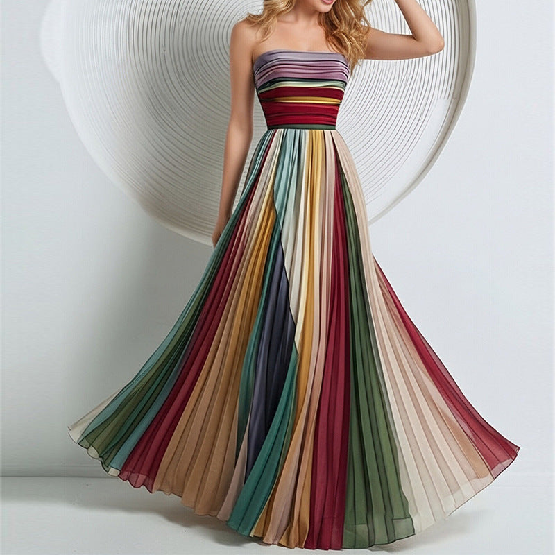 The Horizon Strapless Maxi