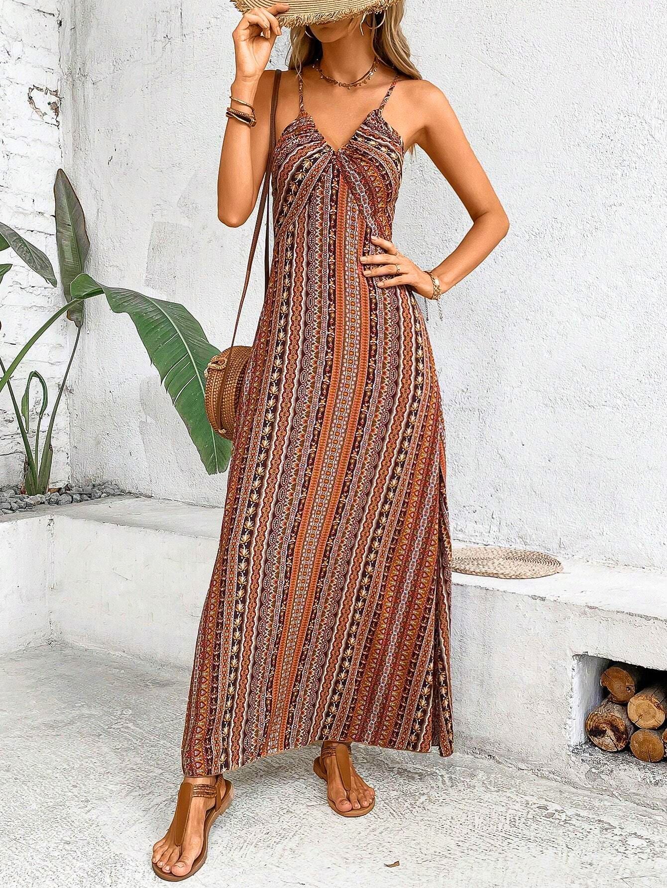 The Horizon Pleated Maxi