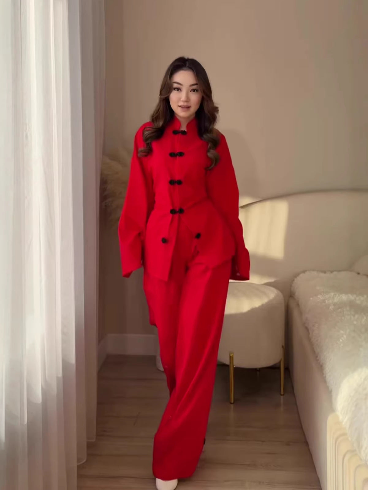 The Esme Satin Lounge Set