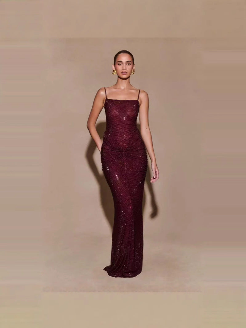 The Celine Column Gown