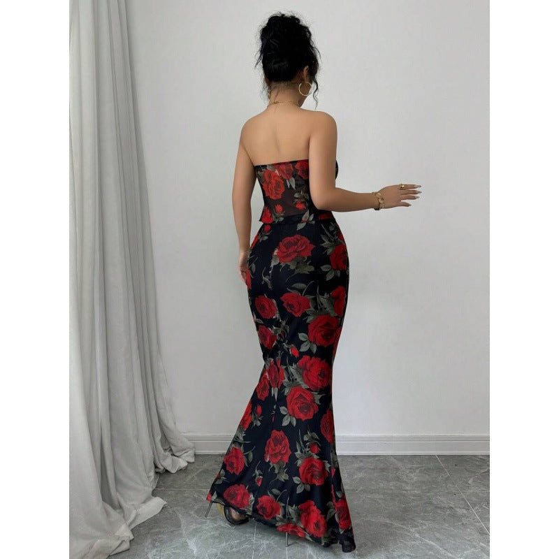 The Celine Column Gown