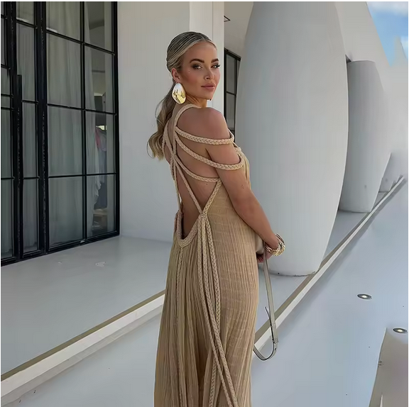 The Riviera Halter Gown