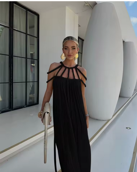 The Riviera Halter Gown