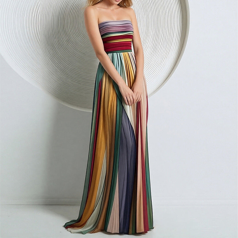 The Horizon Strapless Maxi