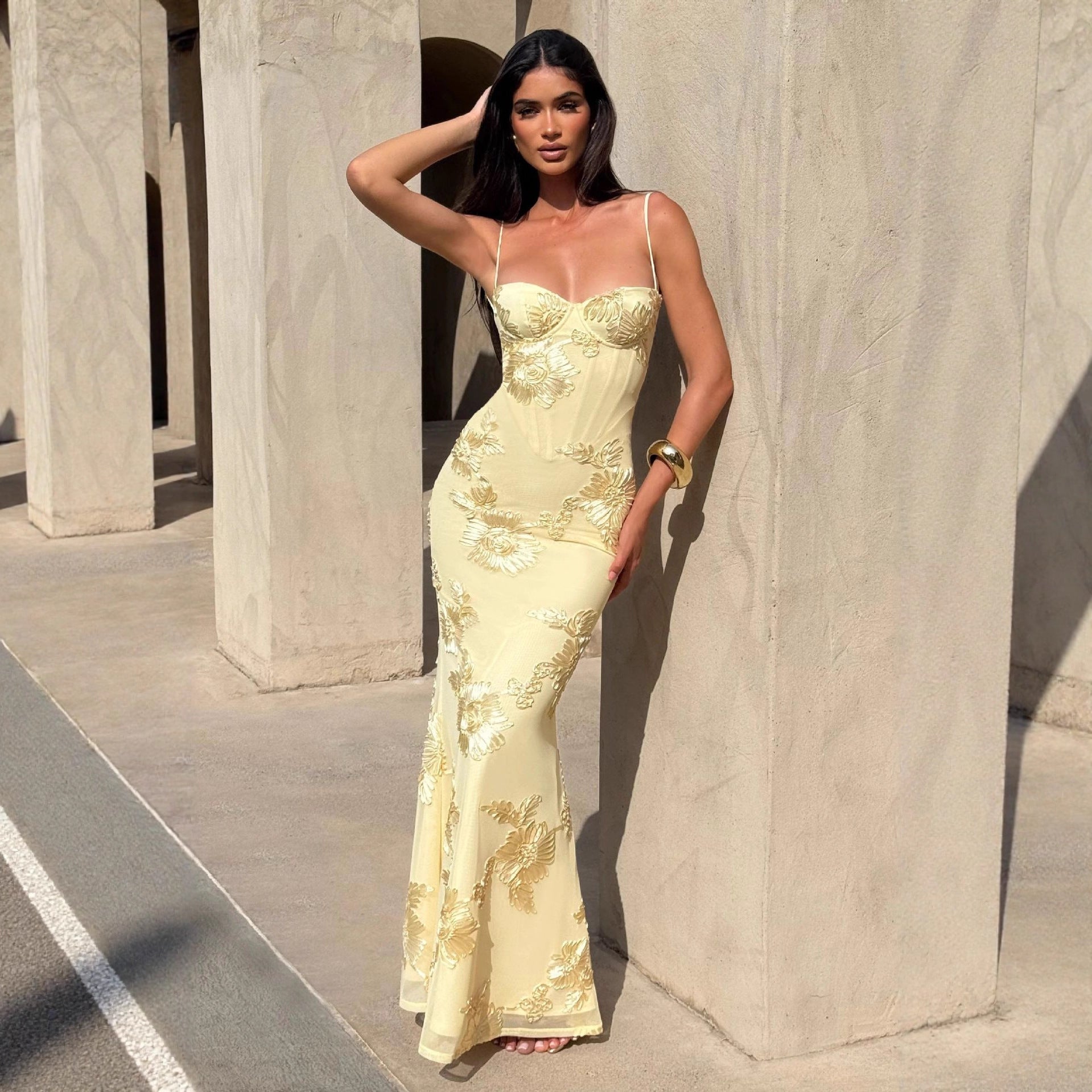 Champagne Luminary Gown