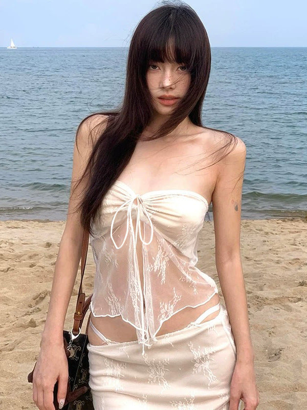 The Nero Mesh Beach Set