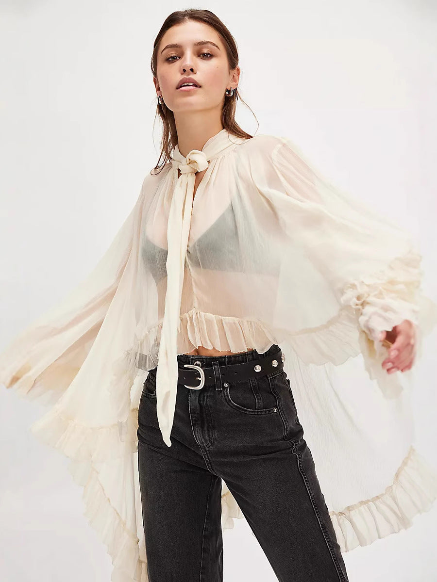 The Genevieve Pussy-Bow Blouse