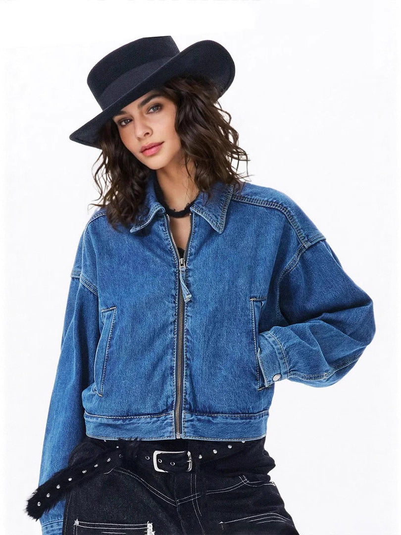 The Atelier Oversized Denim Jacket